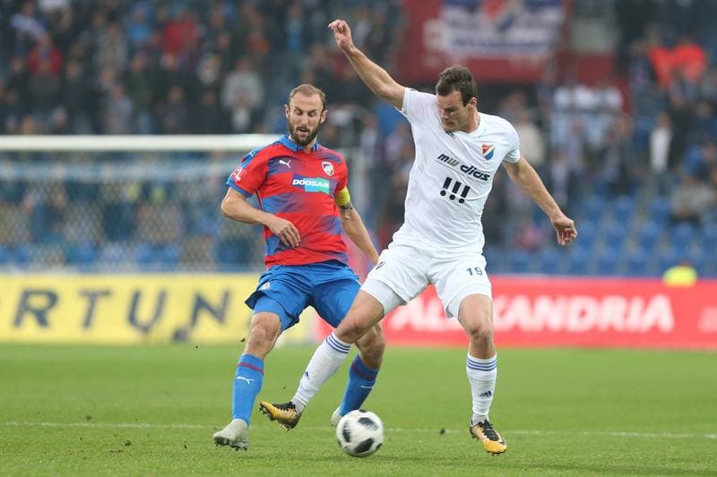 Football. Fortuna:Liga. Banik Ostrava - Viktoria Plzen. 03.11.2018