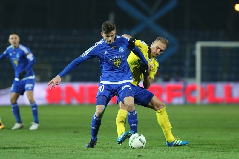 Football. Lotto Ekstraklasa. Ruch Chorzow - Arka Gdynia. 05.12.2016