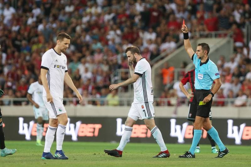 Football. UEFA Champions League. Spartak Trnava - Legia Warsaw. 31.07.2018