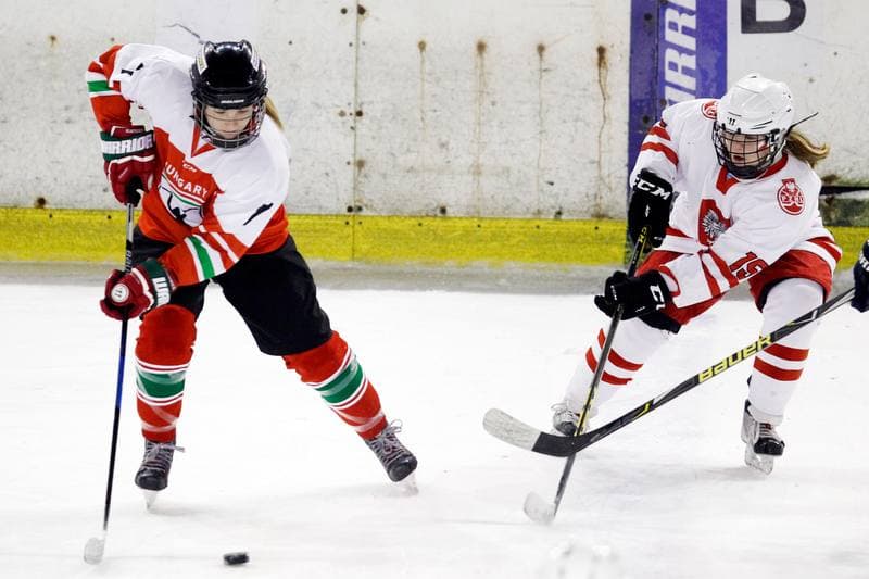 Ice Hockey. Women's U18 Championship. Poland - Hungary. 11.11.2018