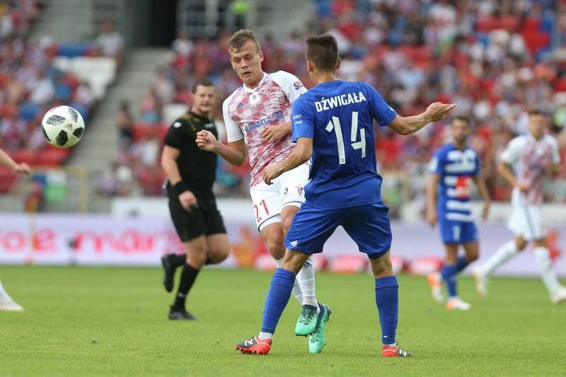 Football. Lotto Ekstraklasa. Gornik Zabrze - Wisla Plock. 29.07.2018