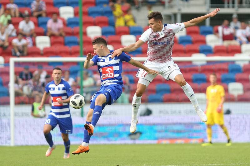 Football. Lotto Ekstraklasa. Gornik Zabrze - Wisla Plock. 29.07.2018