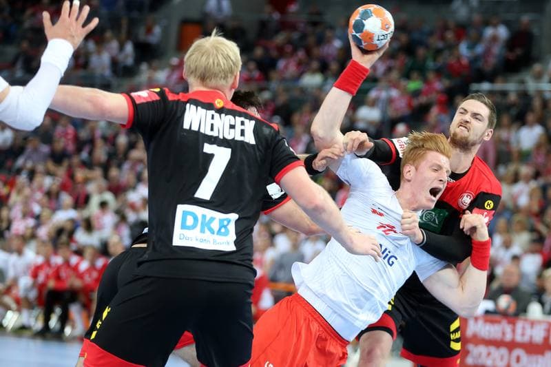 Handball. Men's European Championship Qualifiers. Poland - Germany. 10.04.2019