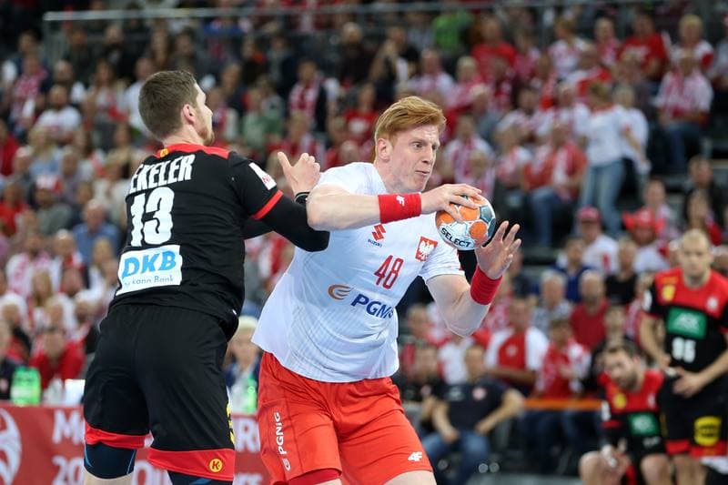 Handball. Men's European Championship Qualifiers. Poland - Germany. 10.04.2019