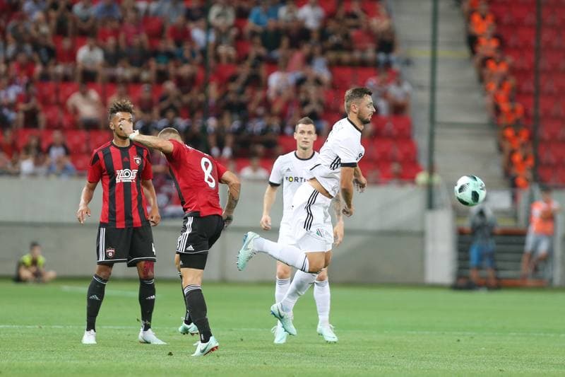 Football. UEFA Champions League. Spartak Trnava - Legia Warsaw. 31.07.2018