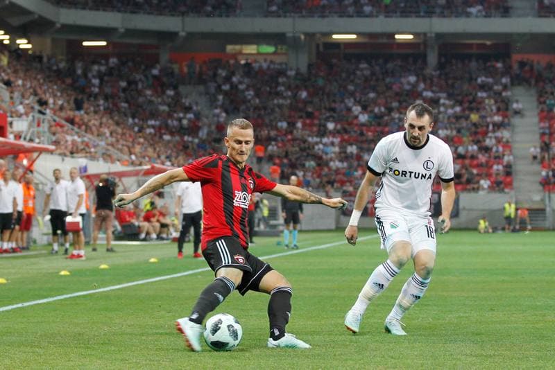 Football. UEFA Champions League. Spartak Trnava - Legia Warsaw. 31.07.2018