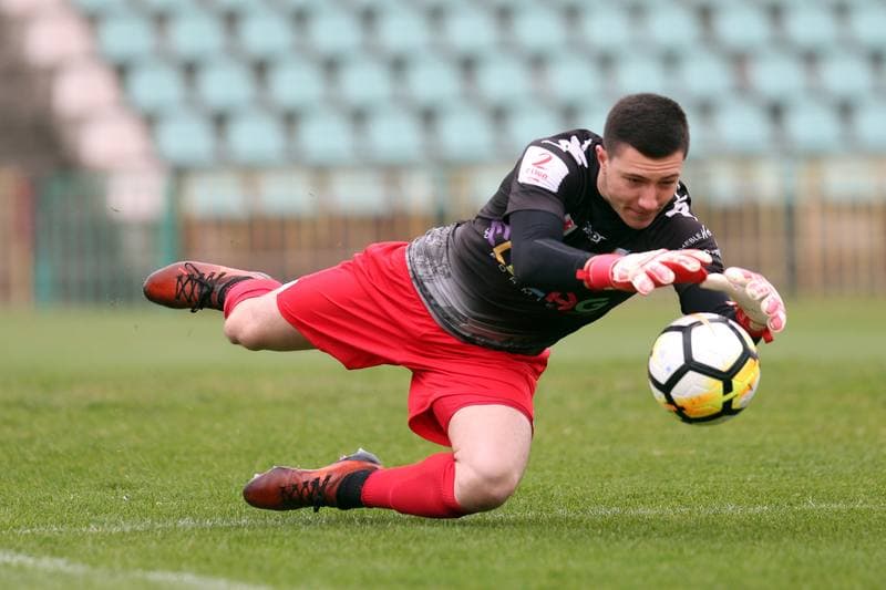 Football. II Liga. Rozwoj Katowice - Olimpia Elblag. 13.04.2019