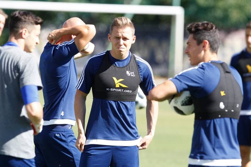 Football. Piast Gliwice. Training. 07.08.2018