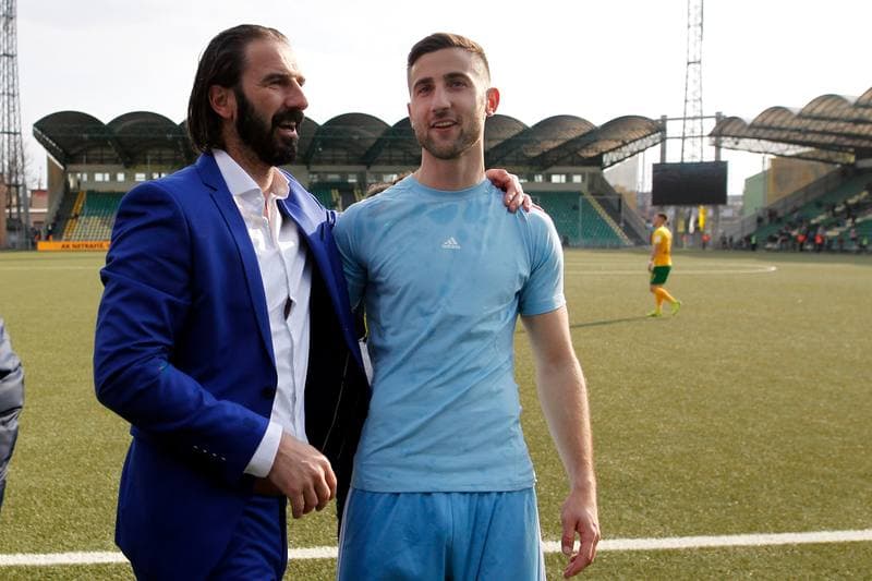 Football. Fortuna Liga. MSK Zilina - Slovan Bratislava. 14.04.2019