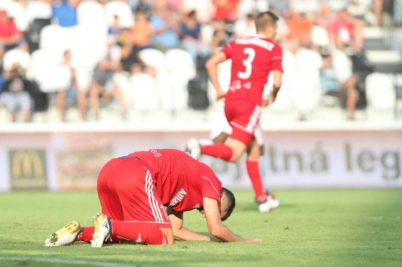 Football. UEFA Europa League. AS Trencin - Gornik Zabrze. 02.08.2018