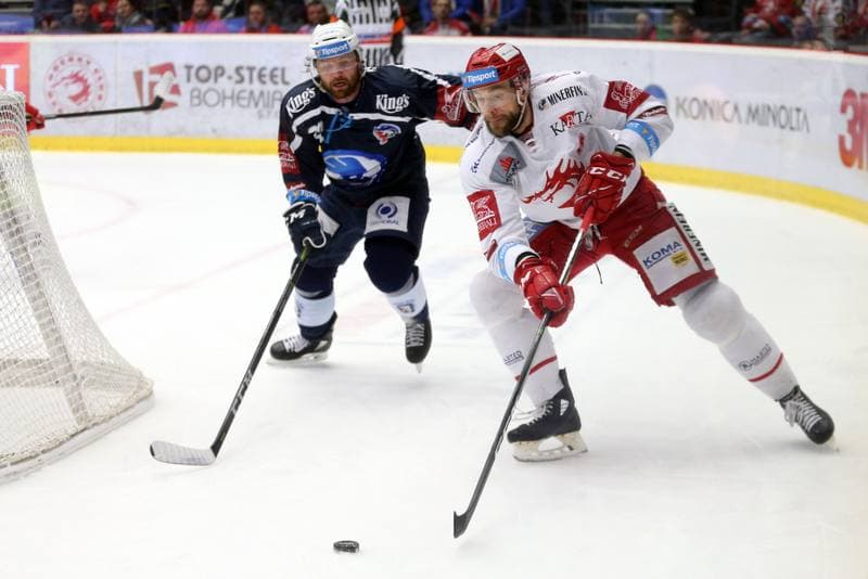 Ice Hockey. Tipsport Extraliga. Ocelari Trinec - Skoda Plzen. 15.04.2019