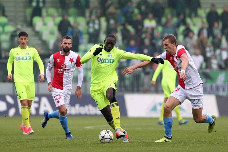 Football. Fortuna:Liga. MFK Karvina - Slavia Prague. 24.11.2018