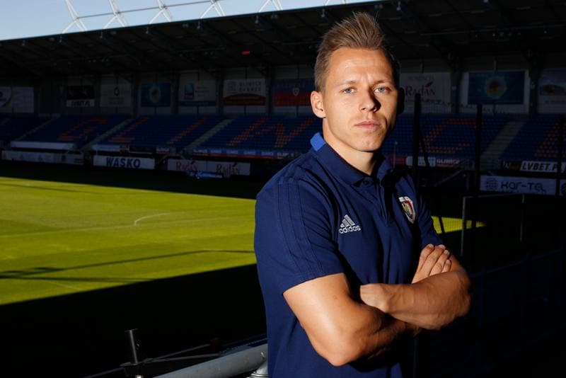 Football. Piast Gliwice. Press Conference. 07.08.2018