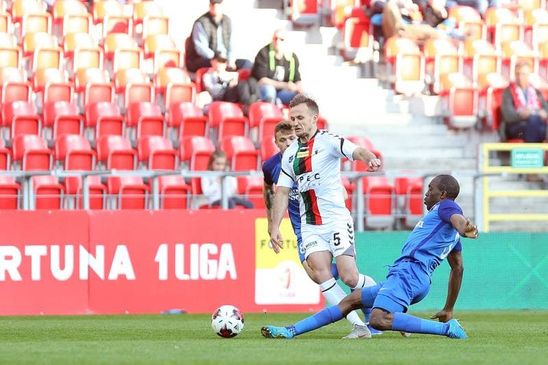 Football. Fortuna I Liga. GKS Tychy - Puszcza Niepolomice. 20.04.2019