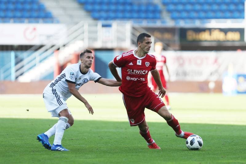 Football. Lotto Ekstraklasa. Piast Gliwice - Legia Warsaw. 12.08.2018