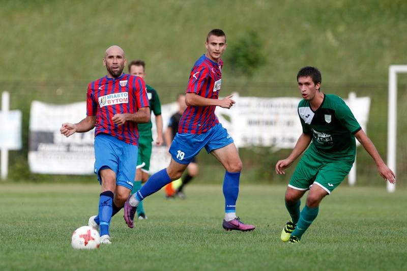 Football. Haiz IV Liga. Polonia Bytom - Zieloni Zarki. 15.08.2018