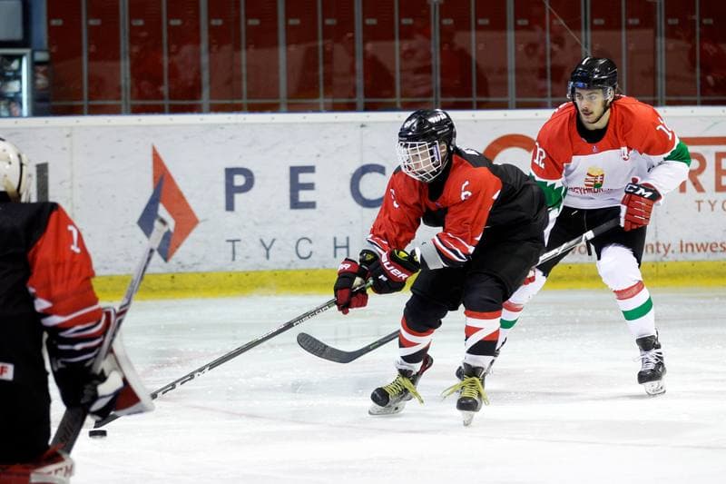 Ice Hockey. U20 World Championship Division I. Japan - Hungary. 08.12.2018