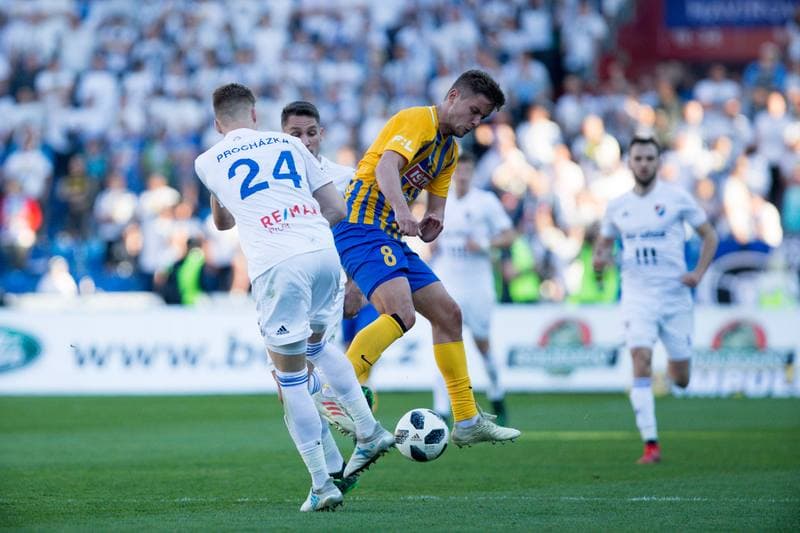 Football. Fortuna:Liga. Banik Ostrava - SFC Opava. 21.04.2019