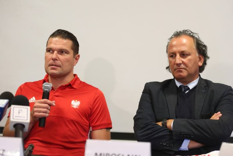 Ice Hockey. Poland national team. Press Conference. 21.08.2018