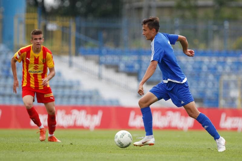 Football. Centralna Liga Juniorow. Ruch Chorzow - Korona Kielce. 11.08.2018