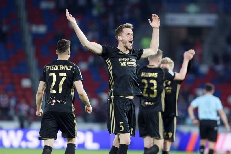 Football. Lotto Ekstraklasa. Gornik Zabrze - Arka Gdynia. 22.04.2019