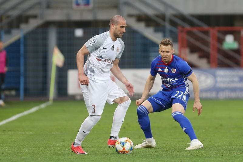 Football. Lotto Ekstraklasa. Piast Gliwice - Zaglebie Lubin. 23.04.2019