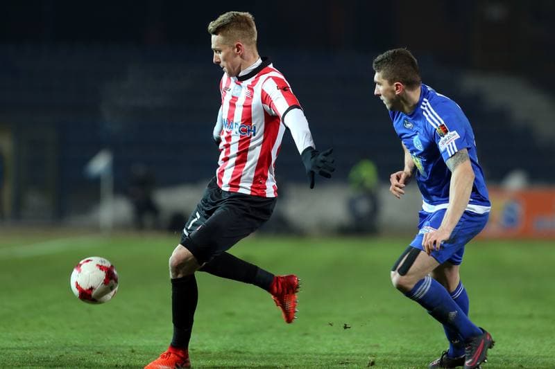 Football. Lotto Ekstraklasa. Ruch Chorzow - Cracovia Krakow. 10.02.2017