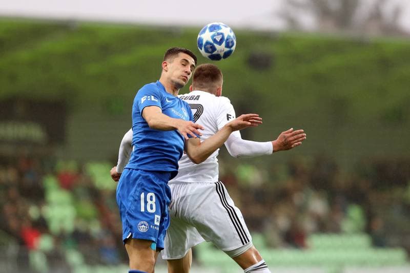 Football. Fortuna:Liga. MFK Karvina - Slovan Liberec. 27.04.2019