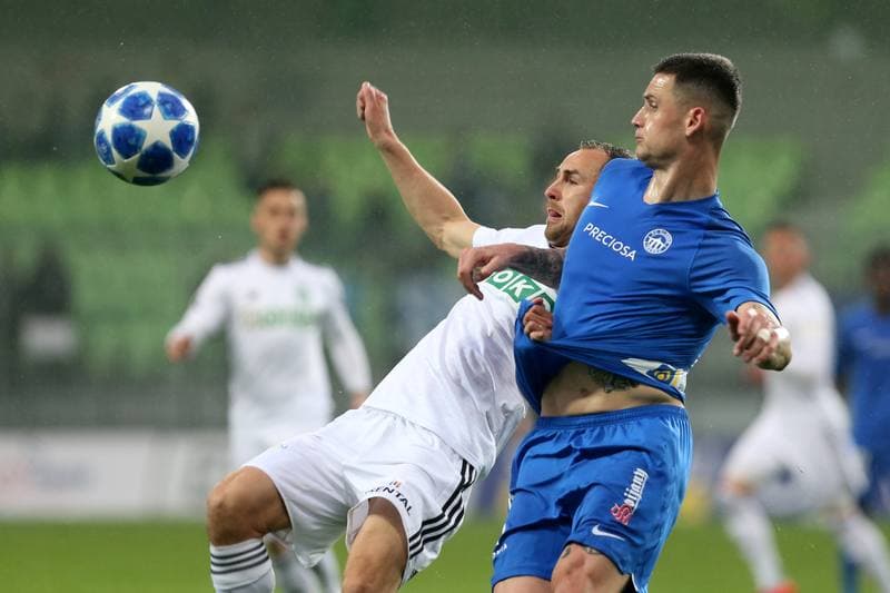 Football. Fortuna:Liga. MFK Karvina - Slovan Liberec. 27.04.2019