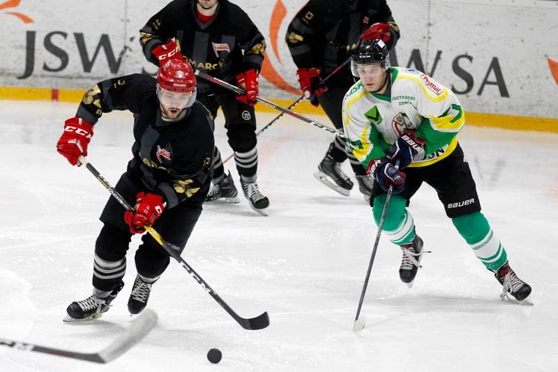 Ice Hockey. Polska Hokej Liga. JKH GKS Jastrzebie - Comarch Cracovia. 10.01.2019