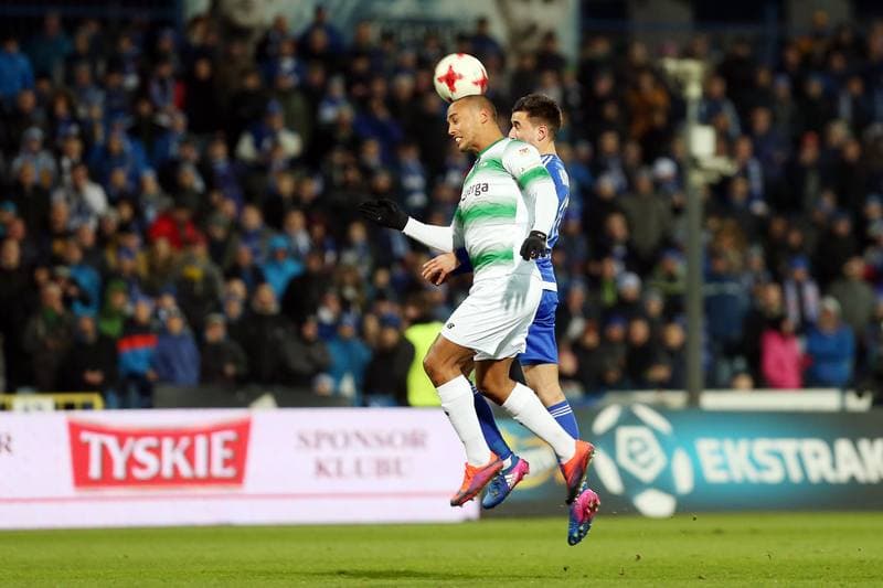 Football. Lotto Ekstraklasa. Ruch Chorzow - Lechia Gdansk. 11.03.2017