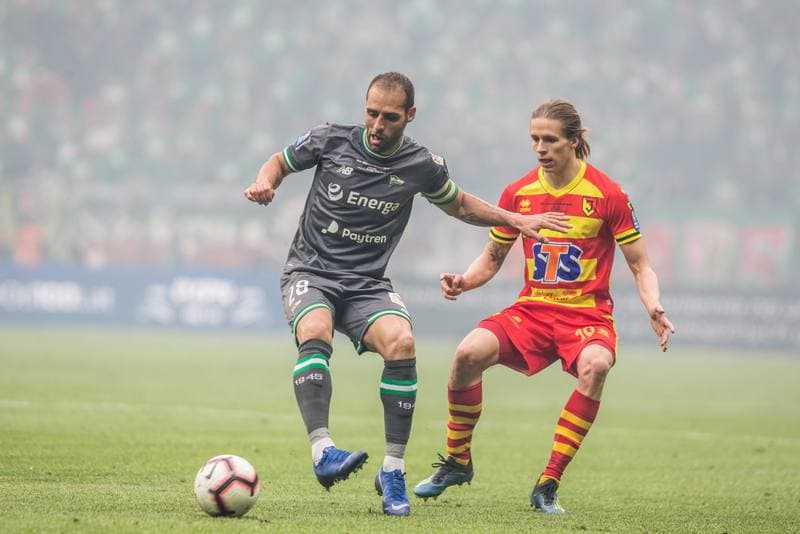 Football. Polish Cup. Jagiellonia Bialystok - Lechia Gdansk. 02.05.2019