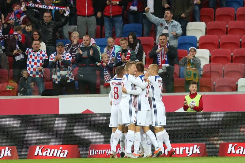Football. Lotto Ekstraklasa. Gornik Zabrze - Jagiellonia Bialystok. 23.09.2018