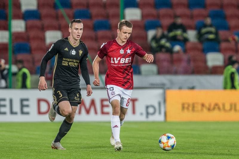 Football. Lotto Ekstraklasa. Gornik Zabrze - Wisla Krakow. 03.05.2019