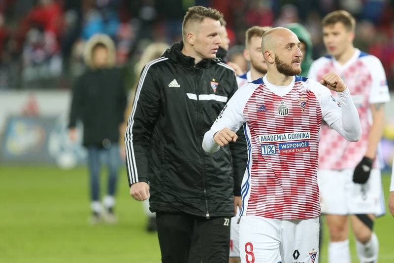 Football. Lotto Ekstraklasa. Gornik Zabrze - Wisla Krakow. 11.02.2019