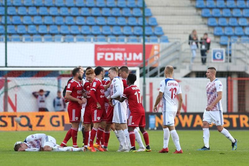 Football. Lotto Ekstraklasa. Piast Gliwice - Gornik Zabrze. 29.09.2018