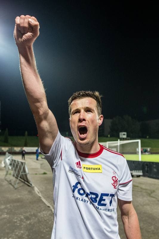 Football. Fortuna I Liga. GKS 1962 Jastrzebie - LKS Lodz. 04.05.2019
