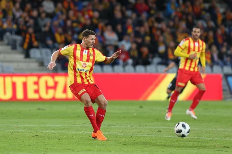 Football. Lotto Ekstraklasa. Korona Kielce - Zaglebie Sosnowiec. 24.09.2018
