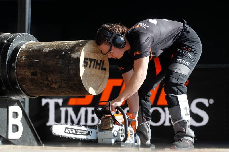Lumberjack Championships. Stihl Timbersports. 06.10.2018
