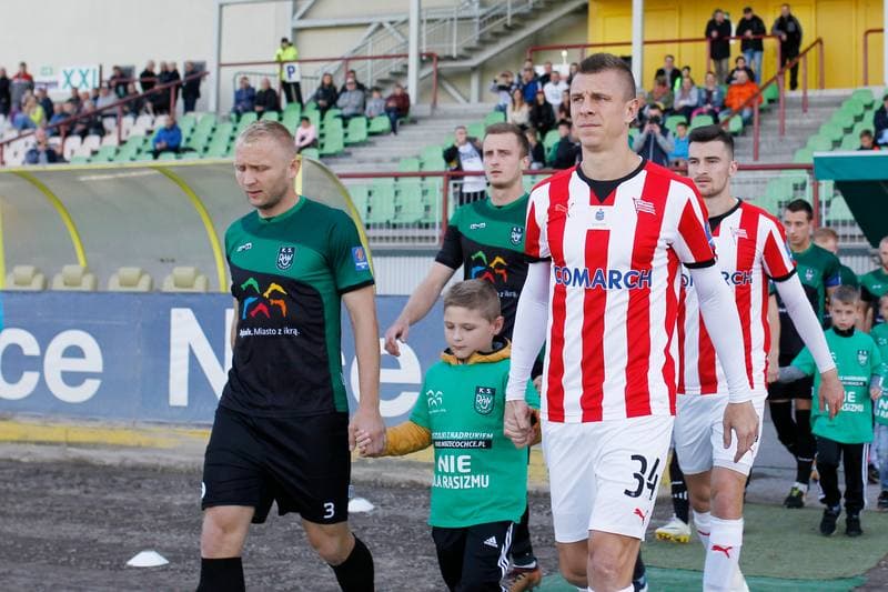 Football. Polish Cup. ROW 1964 Rybnik - Cracovia Krakow. 26.09.2018