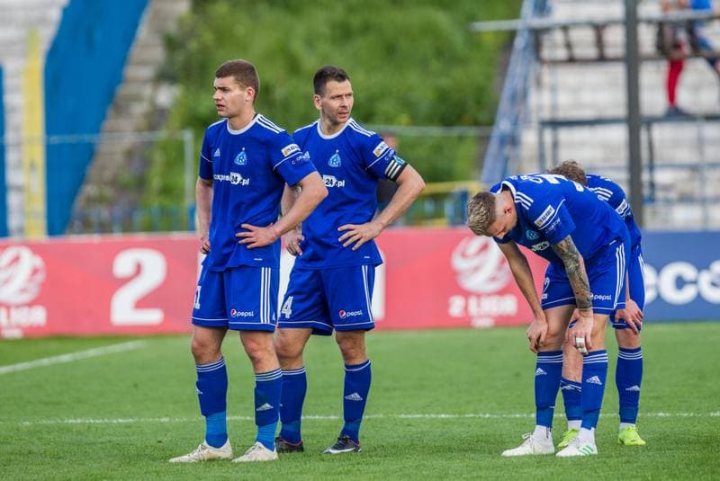 Football. II Liga. Ruch Chorzow - Blekitni Stargard. 11.05.2019