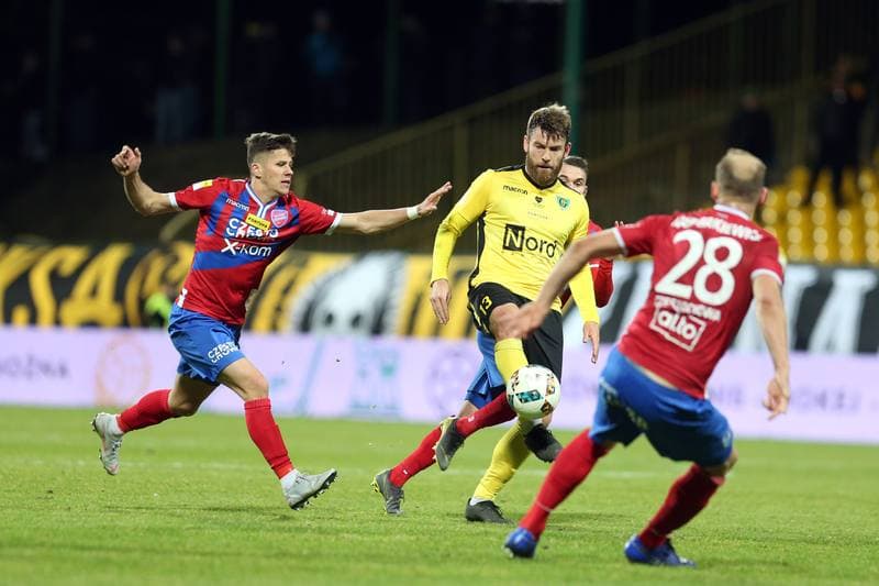 Football. Fortuna I Liga. GKS Katowice - Rakow Czestochowa. 09.03.2019
