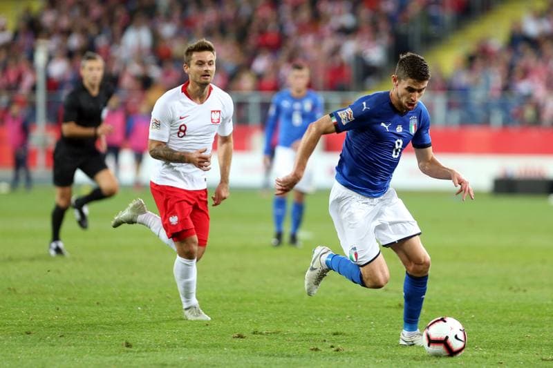 Football. UEFA Nations League. Poland - Italy. 14.10.2018