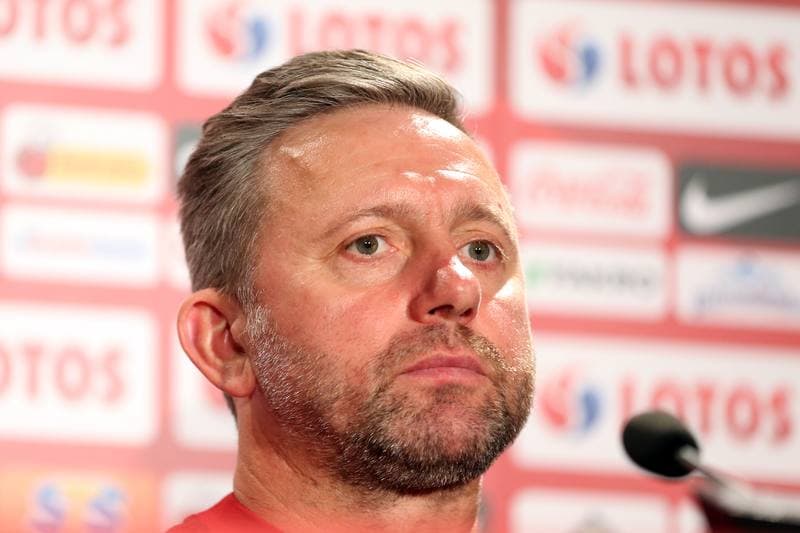 Football. Poland national team. Press Conference. 08.10.2018