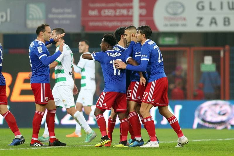 Football. Lotto Ekstraklasa. Piast Gliwice - Lechia Gdansk. 19.10.2018