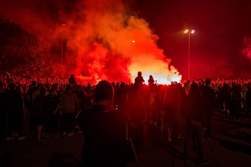 Football. Piast Gliwice. Celebration. 19.05.2019