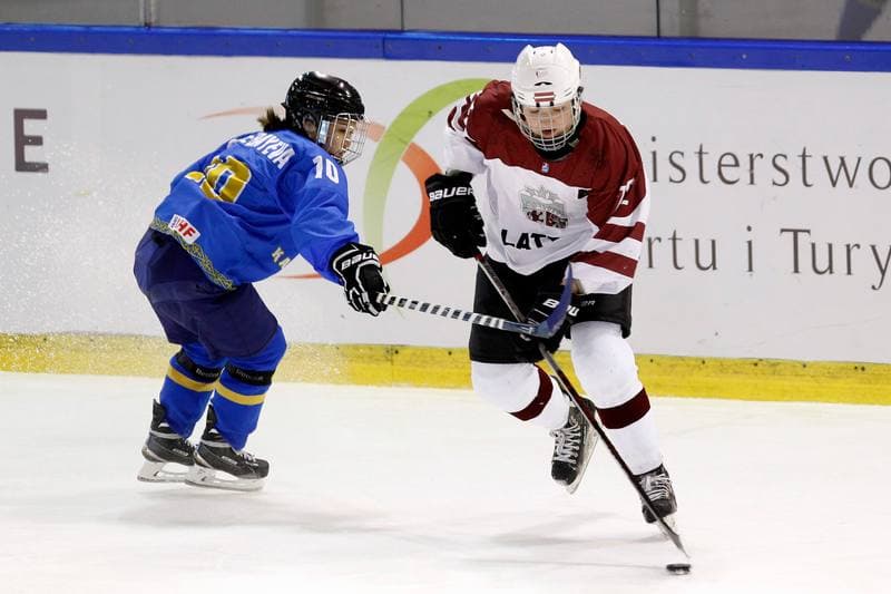 Ice Hockey. Women's World Championship. Latvia - Kazakhstan. 11.04.2017