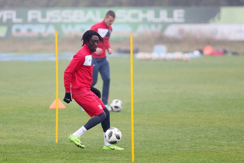Football. APN Odra Wodzislaw Slaski. Training. 19.10.2018