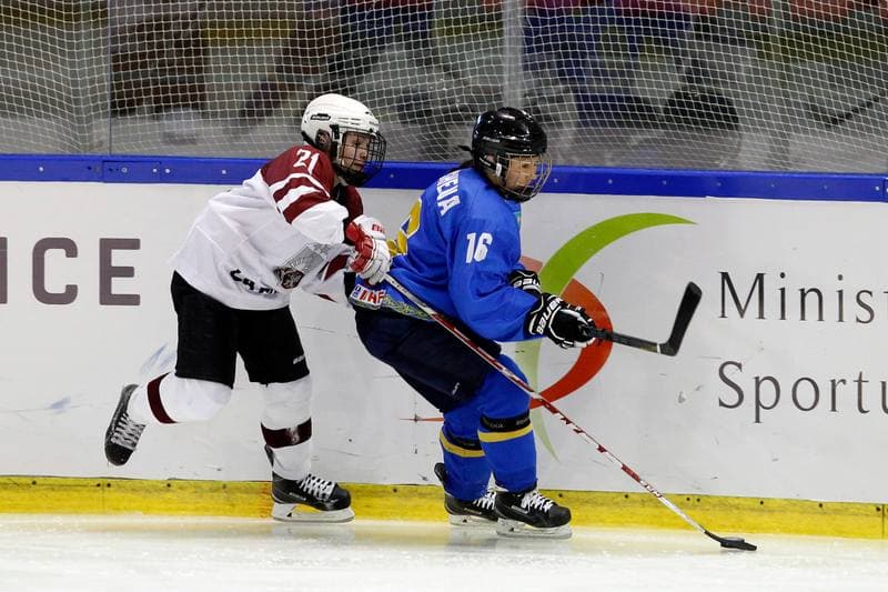 Ice Hockey. Women's World Championship. Latvia - Kazakhstan. 11.04.2017
