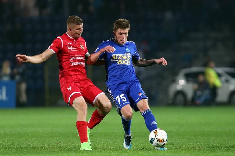 Football. II Liga. Ruch Chorzow - Widzew Lodz. 20.10.2018